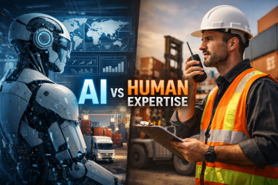 AI vs Human in Freight & Logistics